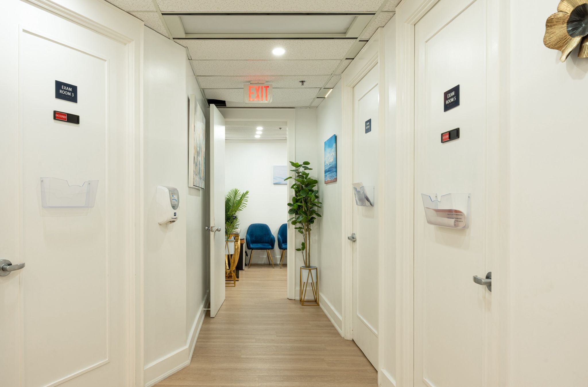 Clinic Hallway